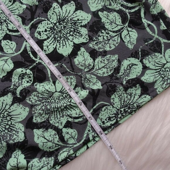 💰3/$25 Women's Julia Dress 3/4 Sleeves Stretch Floral Green XS - Picture 10 of 11